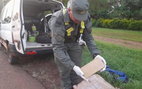 Gendarmería Nacional secuestró de marihuana en Misiones