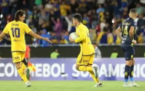 Copa Sudamericana: Boca Juniors le ganó 2 a 1 a Sportivo Trinidense de Paraguay y quedó como escolta de su grupo