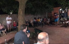 Adolfo Safrán: "Fructífero encuentro con vecinos del Barrio Chaquito"