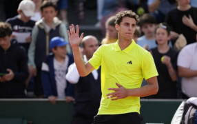 Tenis: Batacazo de Juan Manuel Cerundolo en Gstaad, levantó un 0-3 en el tercer set y eliminó al 13° del mundo, Casper Ruud