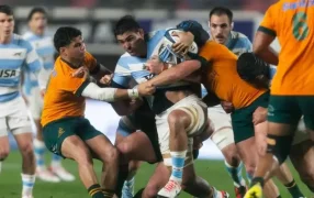 Los Pumas perdieron en la última jugada ante Australia, por el Rugby Championship
