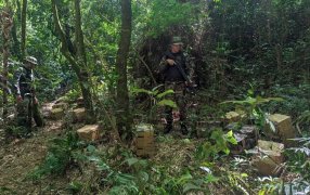 Puerto Libertad: Prefectura Naval Argentina secuestró cerca de 290 kilos de marihuana, la droga, valuada en casi 630.000.000 de pesos, estaba dividida en 358 panes prensados