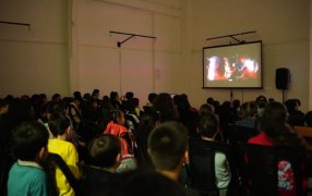 Apóstoles: Actividad de cine infantil durante vacaciones de invierno, la entrada fue libre y gratuita para todas las familias