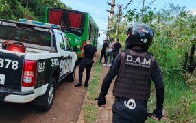 Demoraron a tres menores de entre 10 y 15 años que arrojaban piedras a colectivos, mientras se escondían en una zona de malezas, luego fueron entregados a sus progenitores para su guarda y cuidado