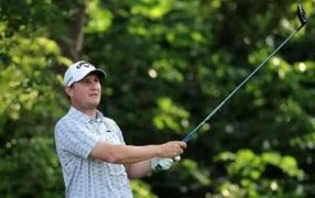 Golf: El argentino Emiliano Grillo, cerca de la punta del Charles Schwab Challenge en Colonial Country Club de Texas