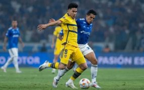 Copa Sudamericana: Boca Juniors jugó con uno menos desde el minuto de juego y cayó por penales con Cruzeiro, en el Estadio Mineirao de Belo Horizonte