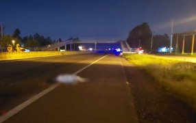 Falleció un peatón tras ser embestido sobre la Ruta Nacional N° 12 por un automóvil en Candelaria