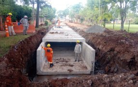 Posadas: La DPV avanza con las obras necesarias para la ejecución del soterramiento de la Avenida Quaranta en su intersección con Avenida San Martín y su continuidad en la ex Ruta 213