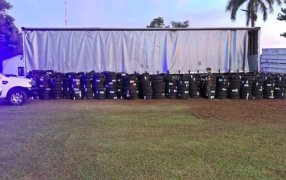 Gendarmería Nacional secuestró 700 neumáticos y 23 mil paquetes de cigarrillos: Se trataron de tres operaciones llevadas a cabo en la provincia de Misiones
