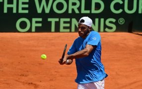 Copa Davis: Fran Cerúndolo le dio el primer punto a Argentina en la serie ante Kazajistán en Rosario