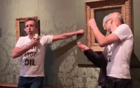 Vandalizaron un Vermeer para denunciar el cambio climático en Países Bajos