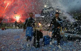 Fútbol: La Selección regresó a la Argentina después de ganar la Copa América