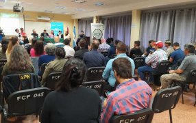 Participación en el lanzamiento de Nodos Agroecológicos Territorial, el mismo se efectuó en la Facultad de Ciencias Forestales de la ciudad de Eldorado