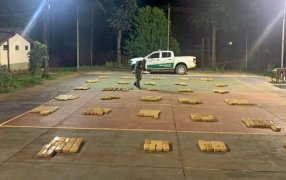 Patrulla de Gendarmería Nacional secuestró 510 kilos de marihuana: El estupefaciente se encontraba acopiado en una zona cercana al límite internacional fronterizo