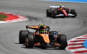 Fórmula 1: Lando Norris con McLaren se quedó con la victoria en el Gran Premio de Gran Bretaña, el podio lo completaron Oscar Piastri y Nico Hulkenberg, quien largó en el puesto 19