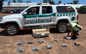 Gendarmería Nacional secuestró significativa cantidad de marihuana