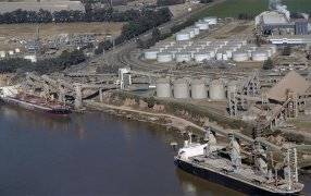Empresa Argentina invertirá 550 millones de dólares para un nuevo Puerto Agroindustrial en Timbúes