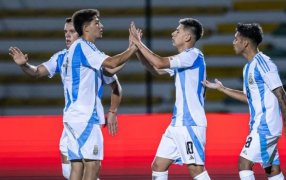 Sudamericano: Tras la tremenda goleada a Brasil, el seleccionado argentino Sub-20 igualó 1 a 1 ante Colombia