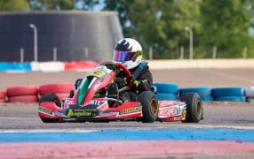 Pole en Mendoza, de la mano de Valentino Silveira en categoría Mini/Infantil, en el Campeonato Mendocino de Karting en el Kartódromo de la ciudad de San Martín