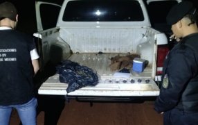 Incautaron más de dos kilogramos de marihuana y dosis de cocaína en un operativo nocturno en la localidad misionera de San Pedro