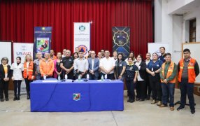 Capacitación de "Sistema de Comando de Incidentes", dirigido a Fuerzas de Seguridad y Salud