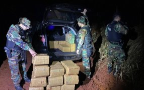 Operativo en Misiones: Prefectura Naval Argentina decomisó un cargamento millonario de marihuana