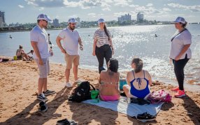 HCD de Posadas: La educación ciudadana toma protagonismo en el Balneario El Brete