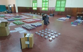 Gendarmería Nacional secuestró vapers, cigarrillos y extracto concentrado de marihuana, y consumibles con hongos alucinógenos