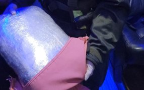 Una detenida por llevar marihuana entre sus pertenencias: Era pasajera de un ómnibus de larga distancia
