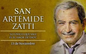 Hoy, 13 de Noviembre, la Familia Salesiana celebra por primera vez a San Artémide Zatti