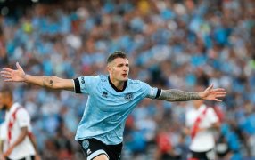 Liga Profesional de Fútbol: Belgrano de Córdoba derrotó por 2 a 1 a River Plate en un partido correspondiente a la segunda fecha