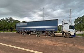 Gendarmería Nacional secuestró bidones con 85 litros de precursores químicos, se trataba de una sustancia utilizada en la producción de metanfetaminas