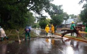 El Municipio posadeño activó operativo de emergencia luego del temporal