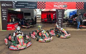 Campeonato Misionero de Karting en Pista: Los "Peques" del Rosamonte Racing Team van por la cuarta en el Kartódromo Ciudad de Oberá