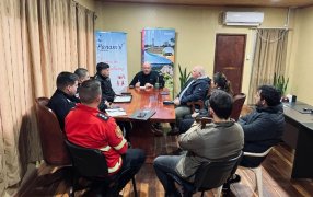 La Policía de Misiones fortalece el plan de emergencia ante la crecida del río Uruguay y el posible impacto de la corriente del Niño