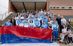 Autoridades provinciales recibieron a la delegación misionera que participó en los Juegos Nacionales Deportivos Evita 2025