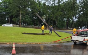 Misiones: Se normaliza el servicio eléctrico tras el paso de feroz tormenta