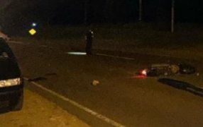 Puerto Rico: Un motociclista resultó lesionado tras un choque sobre la Ruta Nacional Nº 12, a la altura del acceso al Parque Industrial del Municipio de Puerto Rico