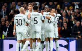 Champions League: Real Madrid aplastó a Mónaco con un gol de Mastantuono y un doblete histórico de Mbappé
