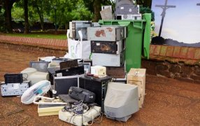 El Municipio de Apóstoles dijo presente en una gran jornada de reciclaje electrónico