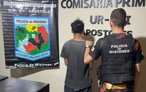 Apóstoles: Detuvieron a un individuo por agredir a un empleado municipal durante la recolección de residuos domiciliarios, el agresor habría actuado bajo los efectos del alcohol