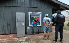 Misiones: Detuvieron a un joven de 18 años que estaría involucrado en el robo a una vivienda en la localidad de Candelaria, se recuperó los elementos sustraídos