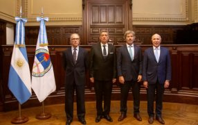 El Ministro Mahiques se reunió por primera vez con la Corte Suprema y se comprometió a avanzar con la cobertura de más de 300 vacantes en la Justicia