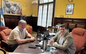 Obras viales, viviendas y agenda local: Ejes de la reunión entre el Ministro Safrán y el Intendente de la localidad de Concepción de la Sierra