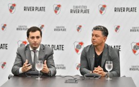 En plena crisis y antes del Superclásico, Gallardo renovó su contrato con River Plate: "Estoy seguro de que vamos a volver a ganar"