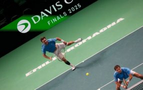 Tenis: Argentina, eliminada de la Copa Davis, tras un partidazo, cayó en dobles ante Alemania y se despidió del torneo