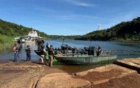 Puerto Iguazú: Prefectura Naval Argentina secuestró mercadería de contrabando tras un intenso tiroteo