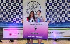 La apostoleña Adelina Stevenson se consagró Sub Campeona Nacional All Around y Campeona en el Aparato Paralelas de Gimnasia Artística en San Juan
