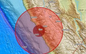 Un sismo de magnitud 6.0 sacudió a Perú en la noche del día sábado, el epicentro fue frente a la costa de Chimbote, donde se sintió con intensidad, así como también en Lima