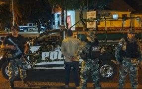 Misiones: Arrestaron a un individuo armado durante operativo contra la caza furtiva en Caraguatay